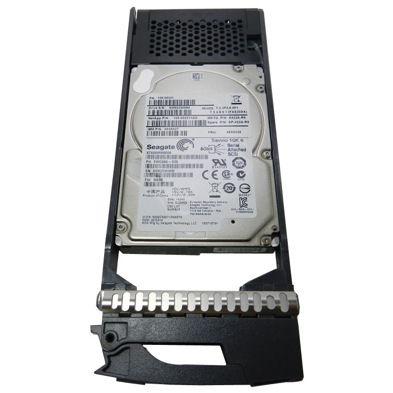 Netapp - 600GB 10K SAS 6.0Gbps 2.5" Hard Drive - X422_HCOBD600A10