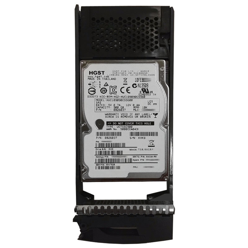 Netapp - 900GB 10K SAS 6.0Gbps 2.5" Hard Drive - X423A-R5