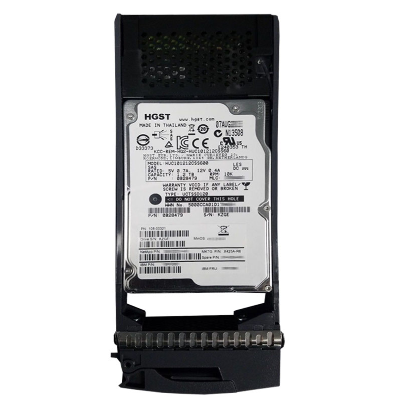 Netapp - 1.2TB 10K SAS 6.0Gbps 2.5" Hard Drive - X425A-R6