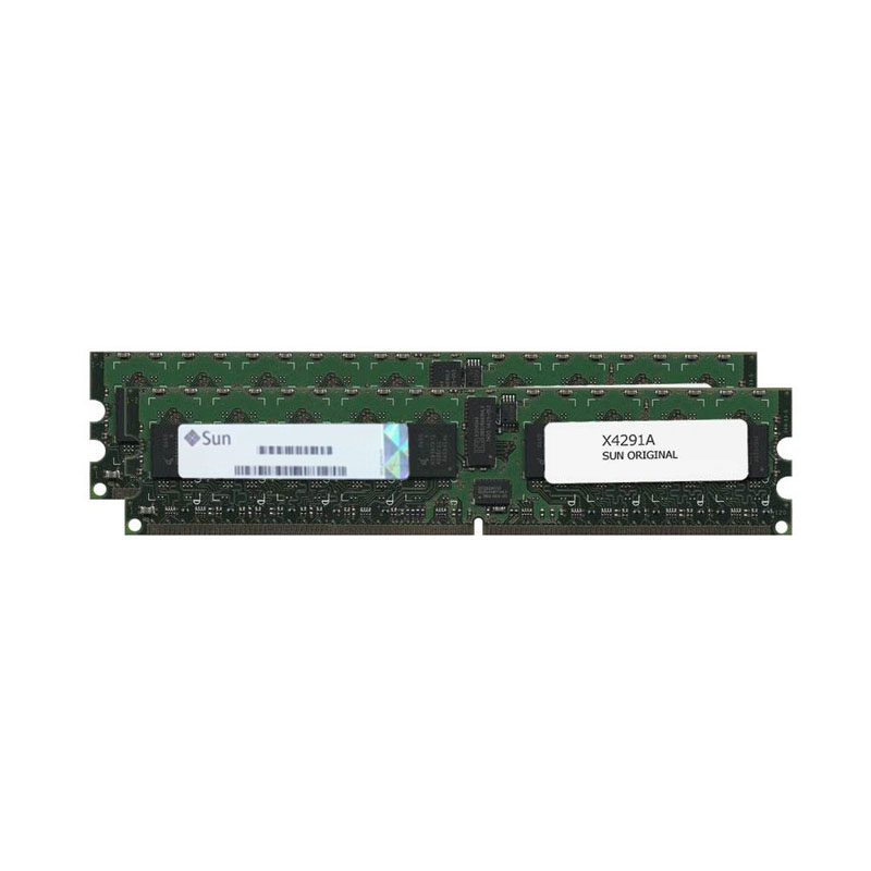 Sun Microsystems - 2GB 2x1GB DDR2 PC2-5300 ECC Registered Memory - X4291A