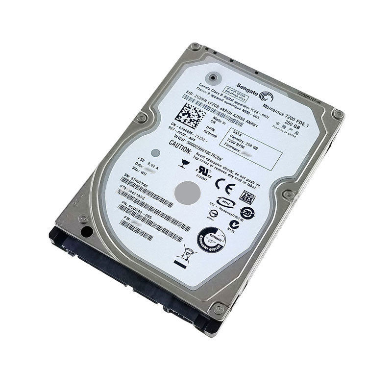 Dell - 250GB 7.2K SATA 2.5" 16MB Cache Hard Drive - X460M