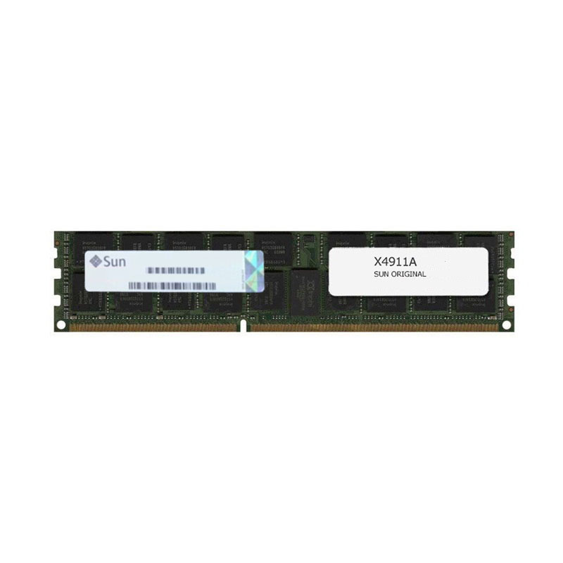 X4911A.jpg Sun Microsystems - 8GB DDR3 PC3-10600 ECC Registered 240-Pins Memory - X4911A - Image 1