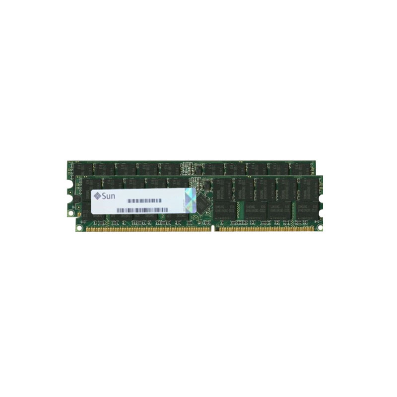 X5091A-Z.jpg Sun Microsystems - 4GB 2x2GB DDR PC-3200 ECC Registered 184-Pins Memory - X5091A-Z - Image 1