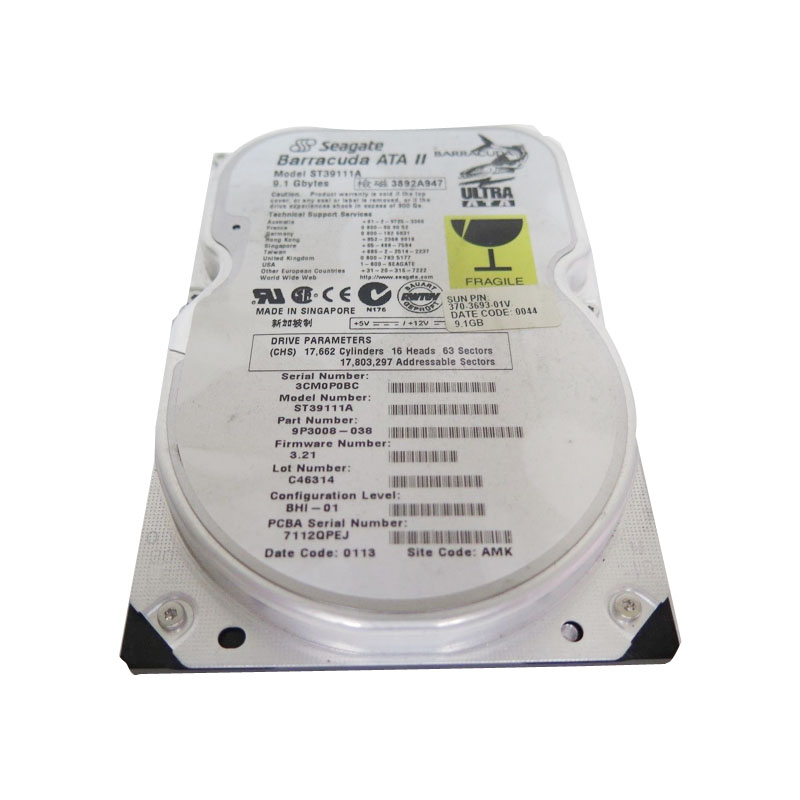 Sun Microsystems - 9.1GB 7.2K IDE 3.5" Hard Drive - X5236A