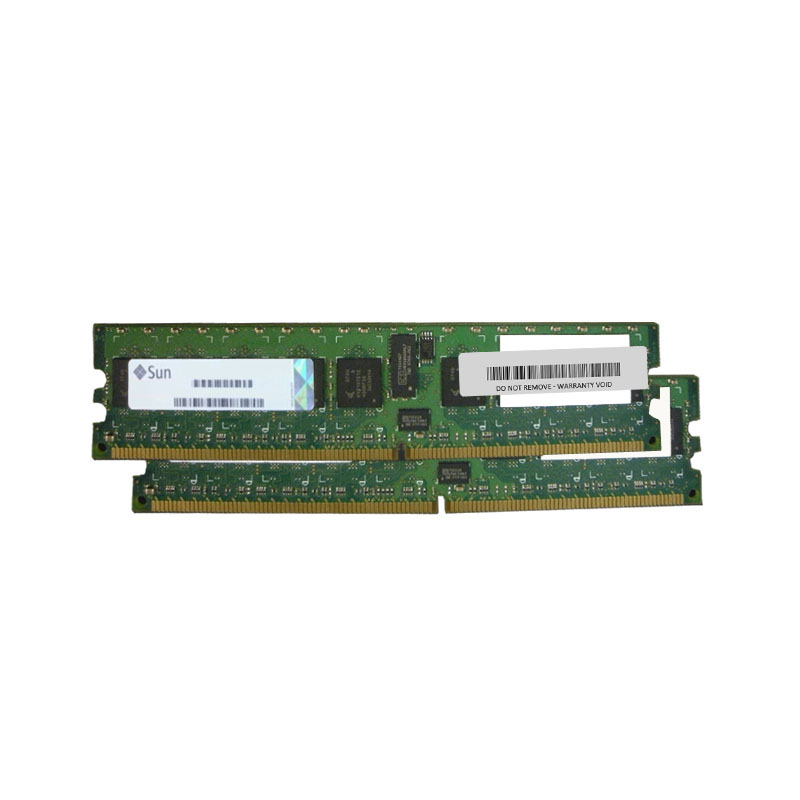 X5287A-Z.jpg Sun Microsystems - 2GB 2x1GB DDR2 ECC Registered 240-Pins Memory - X5287A-Z - Image 1