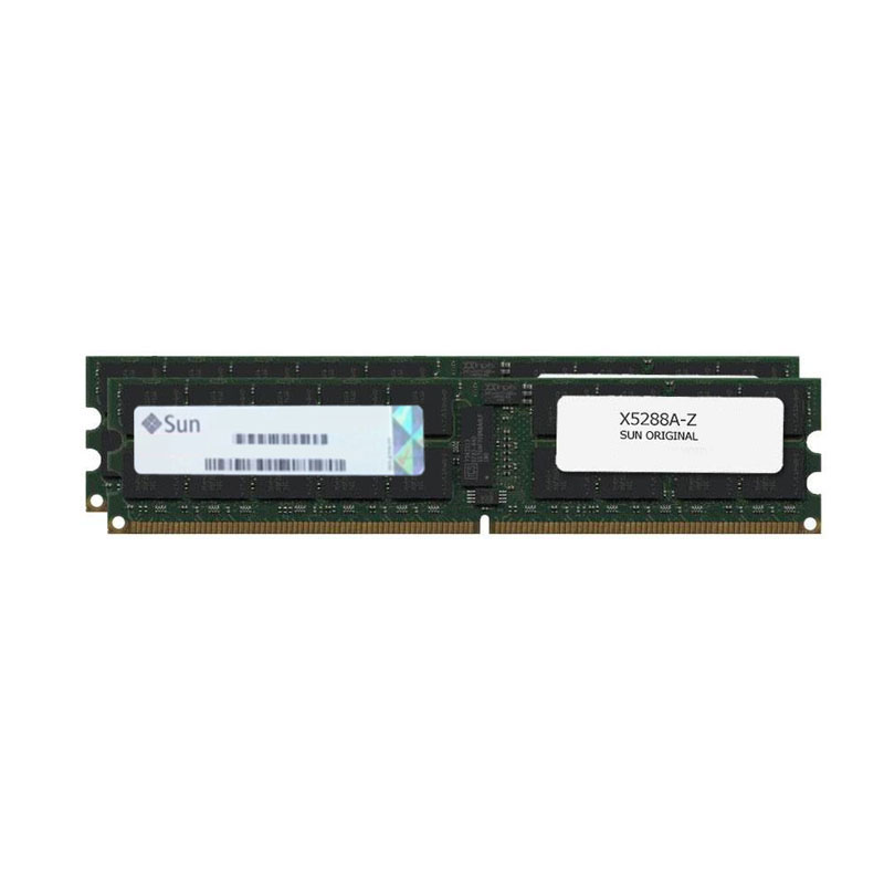 Sun Microsystems - 4GB 2x2GB DDR2 PC2-5300 ECC Registered 240-Pins Memory - X5288A-Z