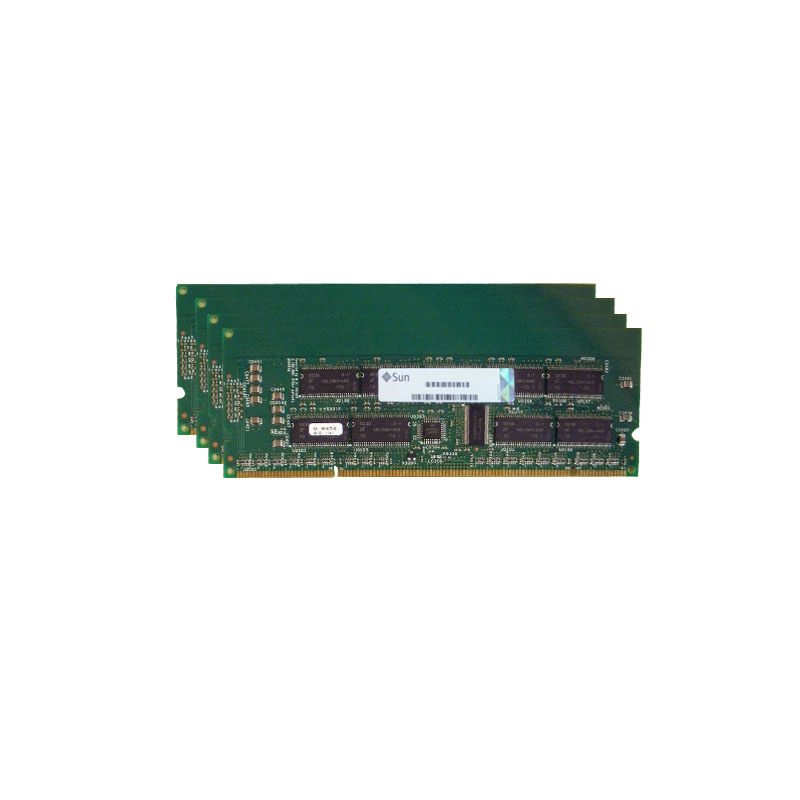 X7062A.jpg Sun Microsystems - 2GB 4x512MB DDR PC-100 ECC Unbuffered 232-Pins Memory - X7062A - Image 1