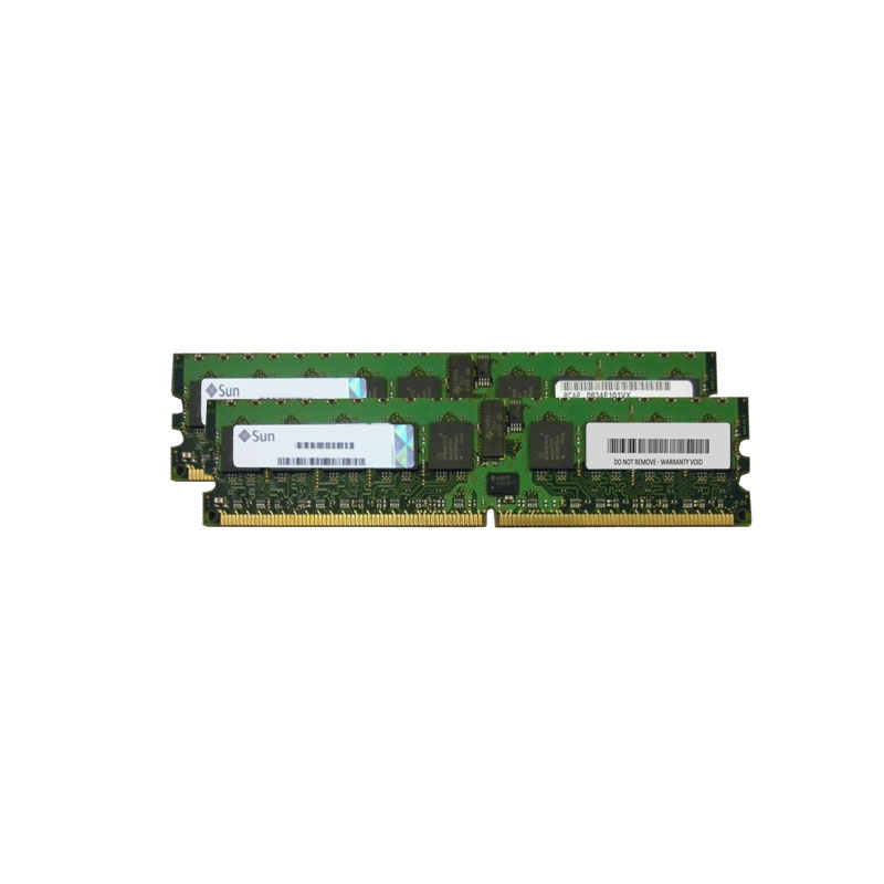 X7801A.jpg Sun Microsystems - 2GB 2x1GB DDR2 PC2-4200 ECC Registered Memory - X7801A - Image 1