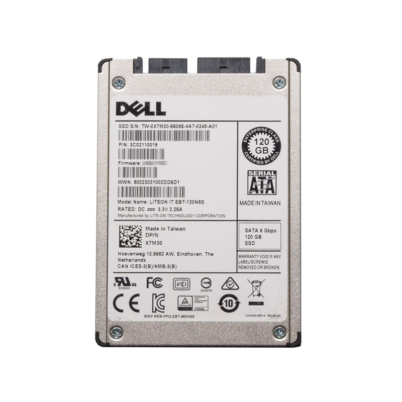 Dell - 120GB SATA 6.0Gbps 1.8" Hard Drive - X7M30