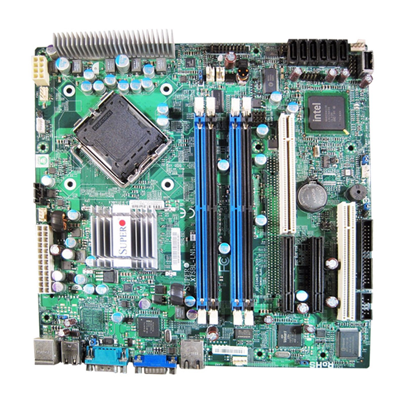 Supermicro - MicroATX (uATX) Server Motherboard Only - X7SBL-LN1