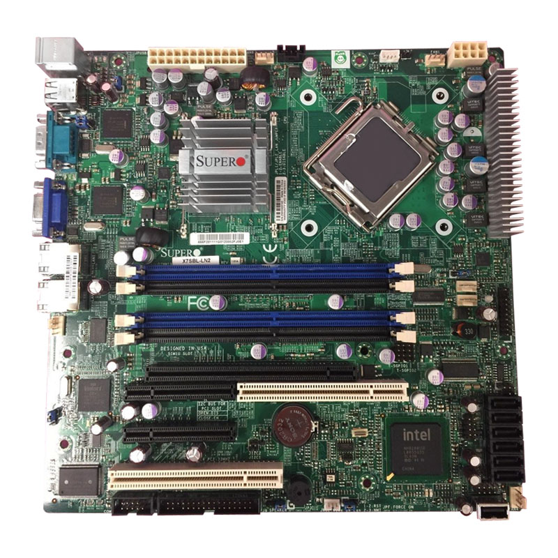 X7SBL-LN2.jpg Supermicro - MicroATX (uATX) Server Motherboard Only - X7SBL-LN2 - Image 1