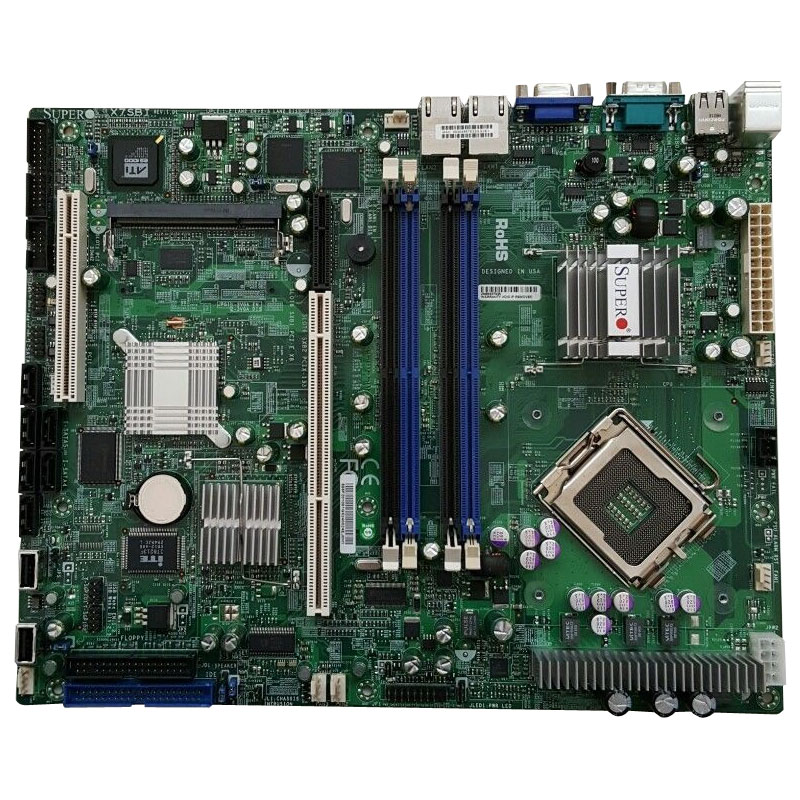 X7SBi.jpg Supermicro - ATX Server Motherboard Only - X7SBi - Image 1