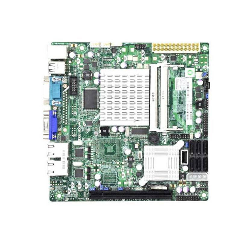 Supermicro - D525 2 Core Desktop Motherboard - X7SPA-H-D525-O