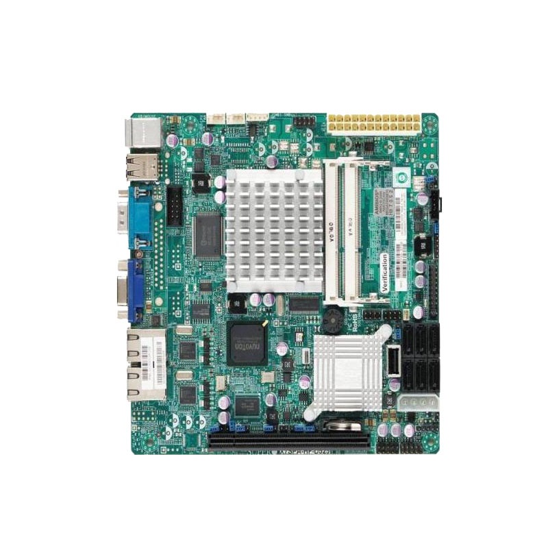 Supermicro - Mini ITX Atom D525 Series Server Motherboard Only - X7SPA-H-D525