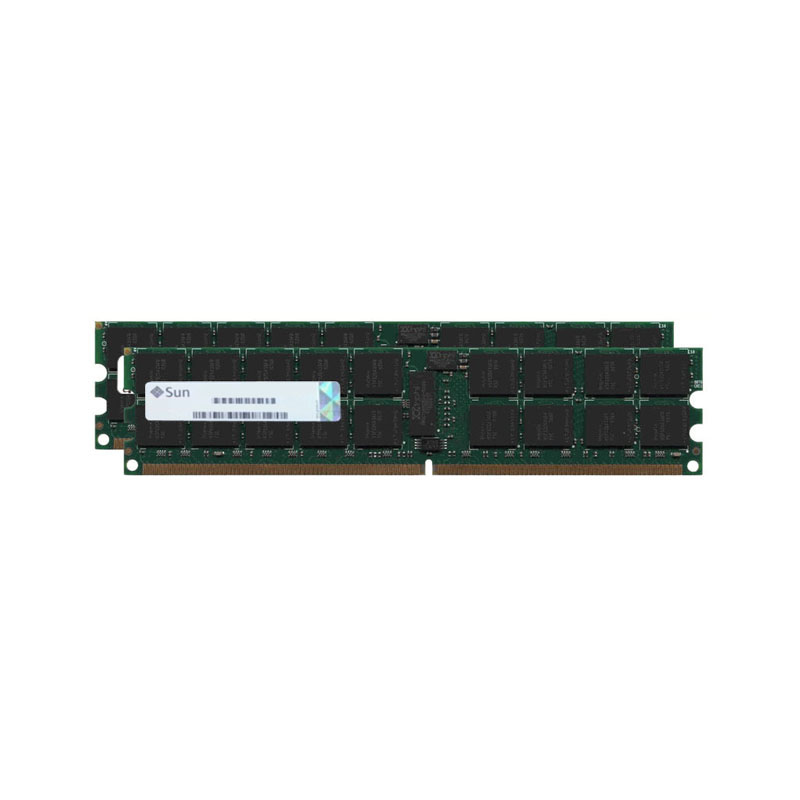 X8356A.jpg Sun Microsystems - 16GB 2x8GB DDR2 PC2-5300 ECC Registered 240-Pins Memory - X8356A - Image 1