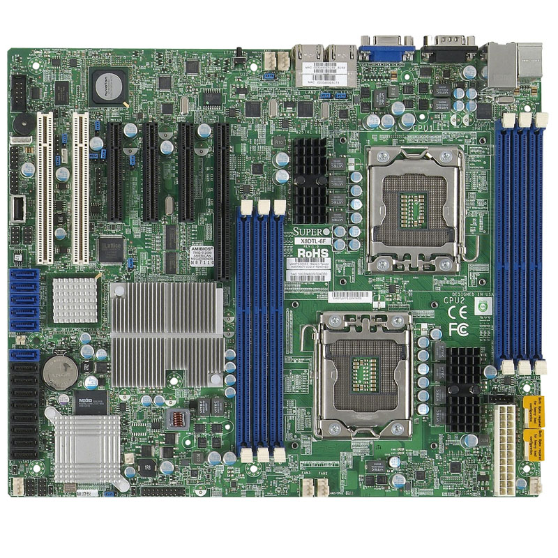 Supermicro - ATX Server Motherboard Only - X8DTL-6F