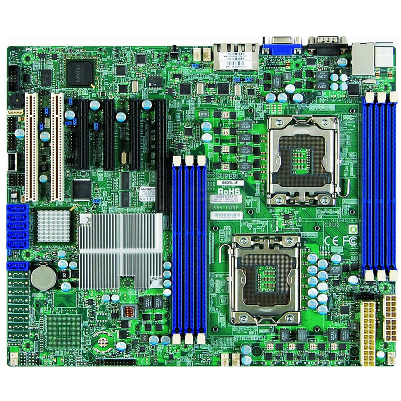 X8DTL-iF.jpg Supermicro - ATX Server Motherboard Only - X8DTL-iF - Image 1