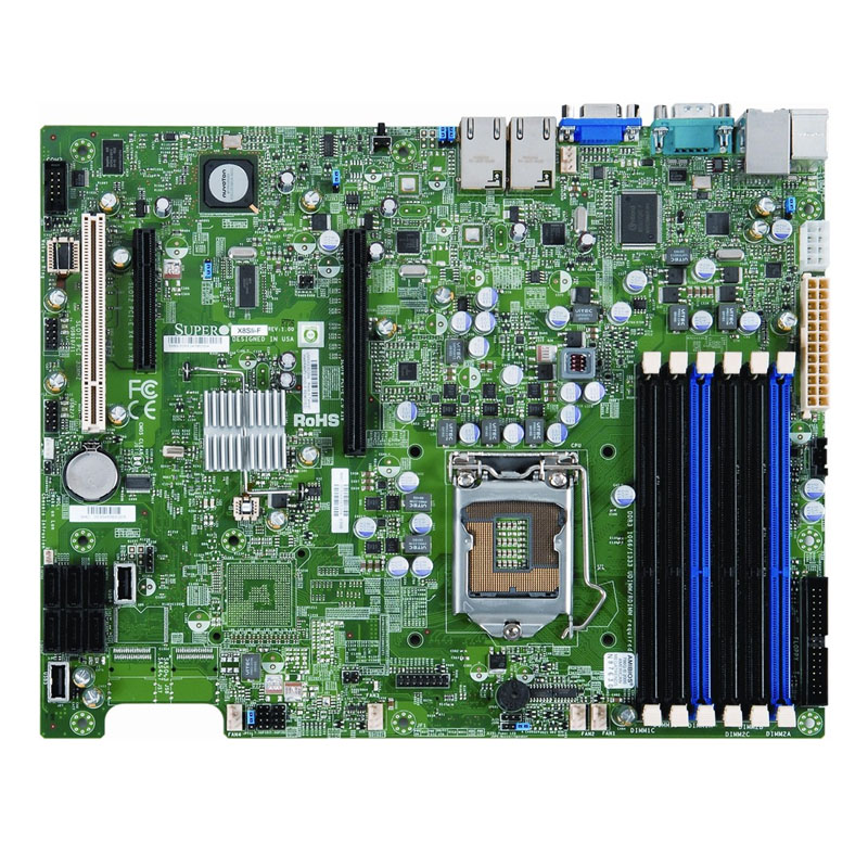 X8SIE.jpg Supermicro - ATX LGA1156 Socket Server Motherboard Only - X8SIE - Image 1