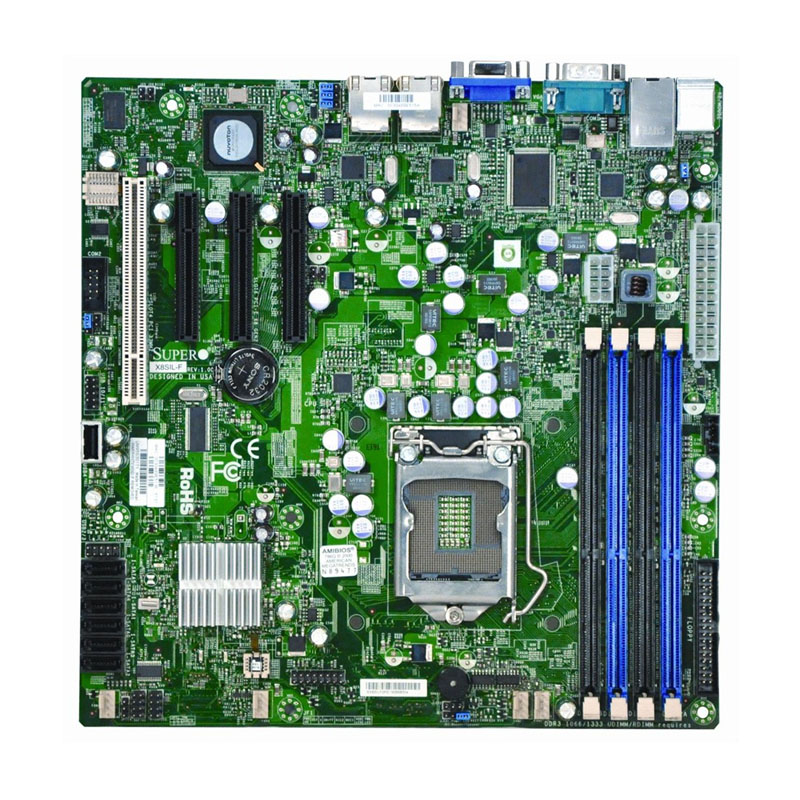Supermicro - microATX Server Motherboard Only - X8SIL-F