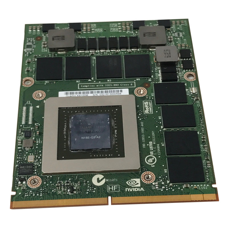 Dell - 4GB Nvidia Quadro K4100M MXM Video Card - X8T6N