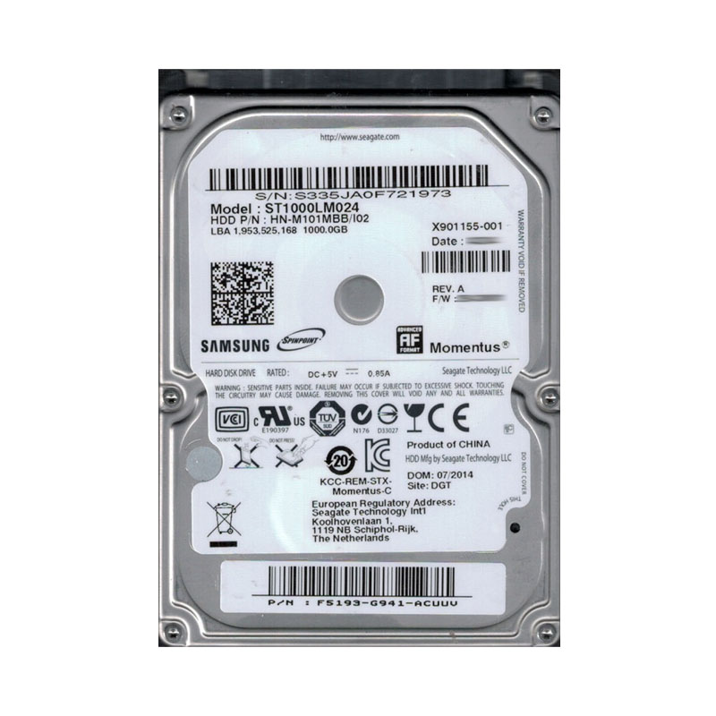 Seagate - 1TB Hard Drive - X901155-001