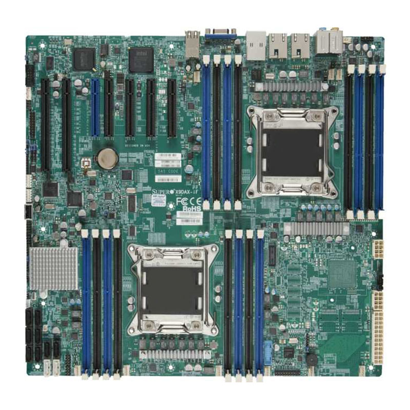 Supermicro - Enhanced Extended ATX Server Motherboard Only - X9DAX-iF