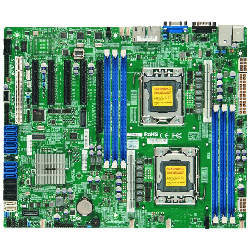 Supermicro - Extended ATX Server Motherboard Only - X9DBL-3