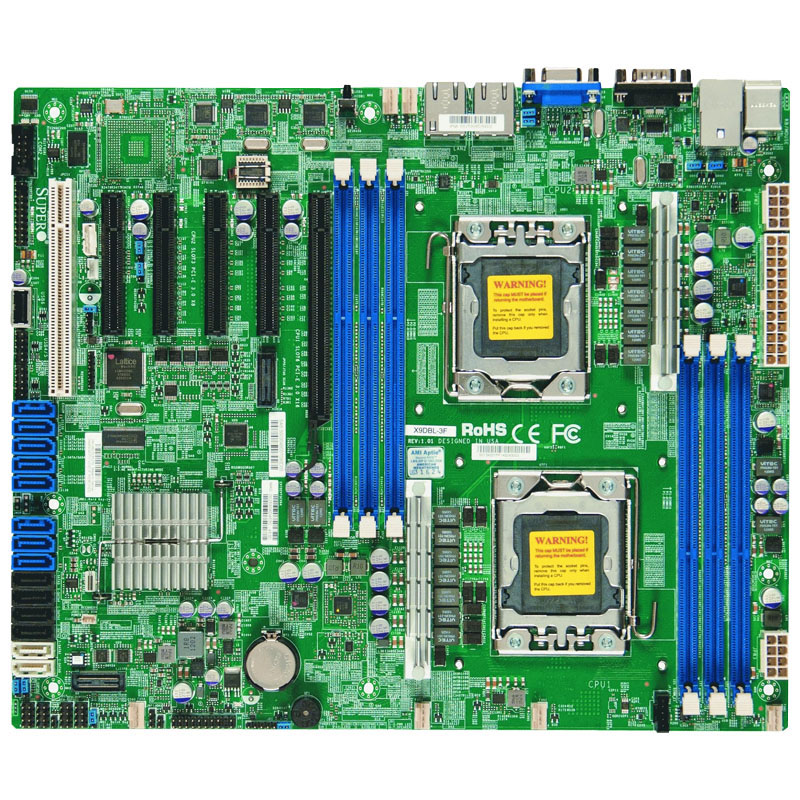 Supermicro - Extended ATX Server Motherboard Only - X9DBL-3F