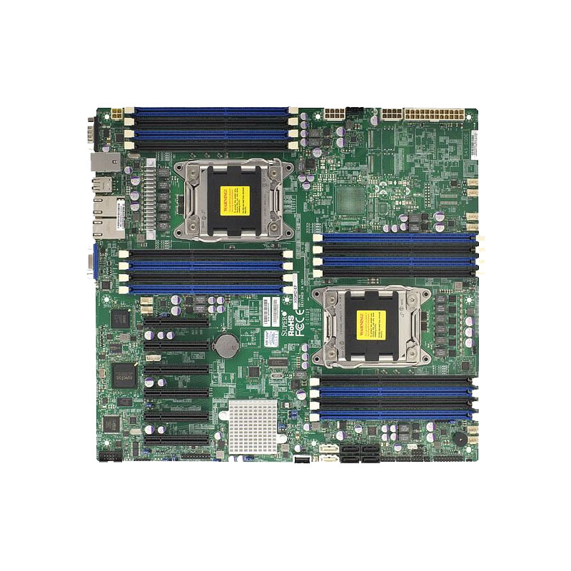 Supermicro - Dual LGA2011 Socket Server Motherboard Only - X9DRD-EF-B