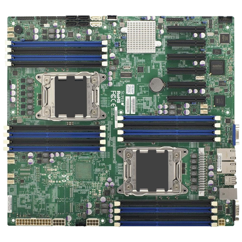 X9DRD-EF.jpg Supermicro - E-ATX Server Motherboard Only - X9DRD-EF - Image 1