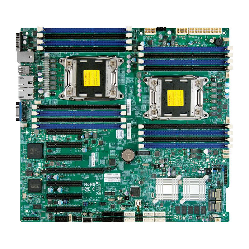 Supermicro - Extended ATX Server Motherboard Only - X9DRH-7F