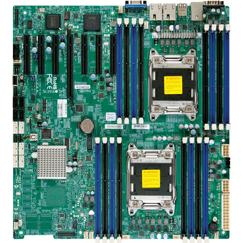X9DRH-iTF.jpg Supermicro - Extended ATX Server Motherboard Only - X9DRH-iTF - Image 1