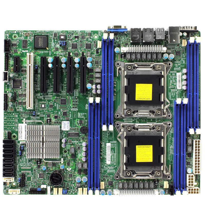 Supermicro - ATX Server Motherboard Only - X9DRL-iF