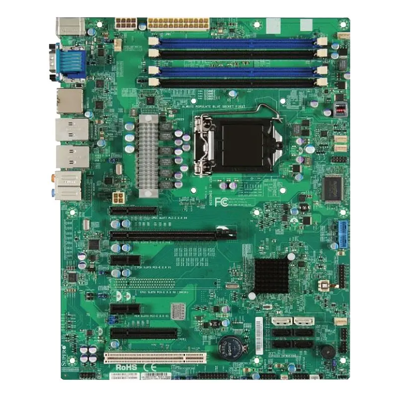 X9SAE-V.jpg Supermicro - ATX Server Motherboard Only - X9SAE-V - Image 1
