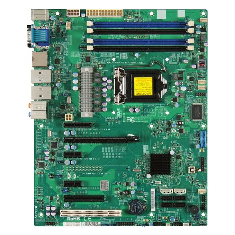 Supermicro - ATX Server Motherboard Only - X9SAE