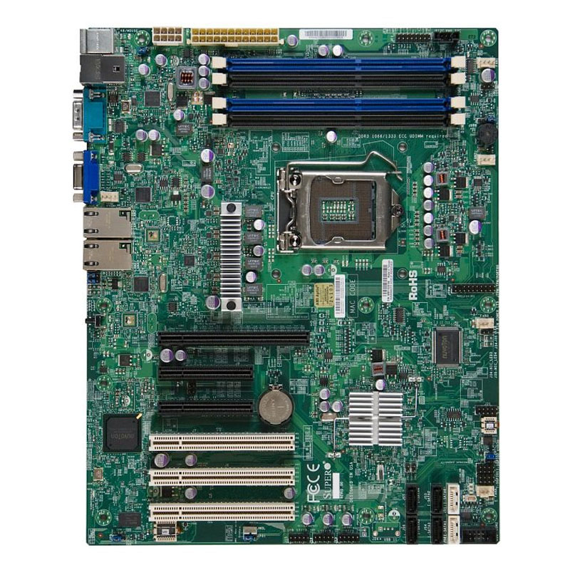 Supermicro - ATX Server Motherboard Only - X9SCA