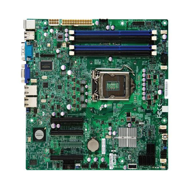Supermicro - LGA1155 Socket Server Motherboard Only - X9SCL-B