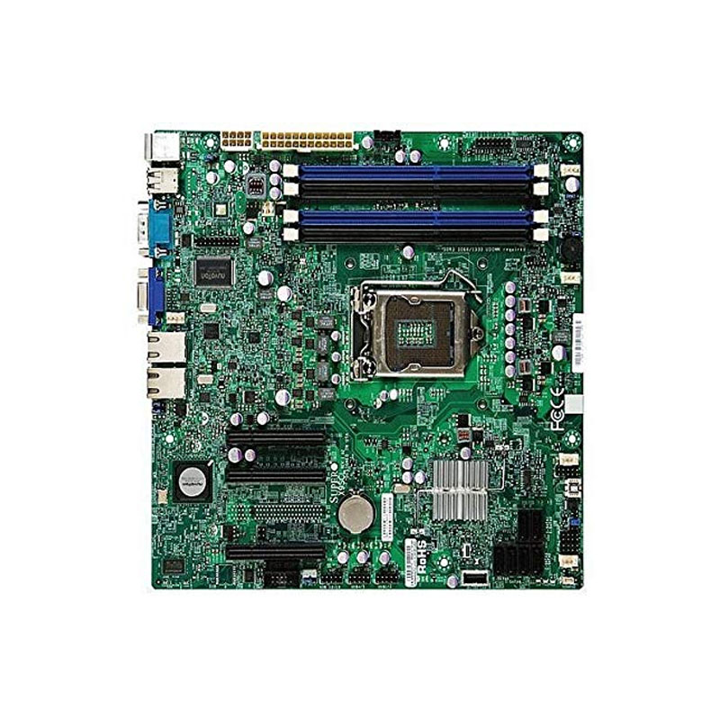 Supermicro - Single LGA1155 Socket H2 Server Motherboard Only - X9SCL-F-O