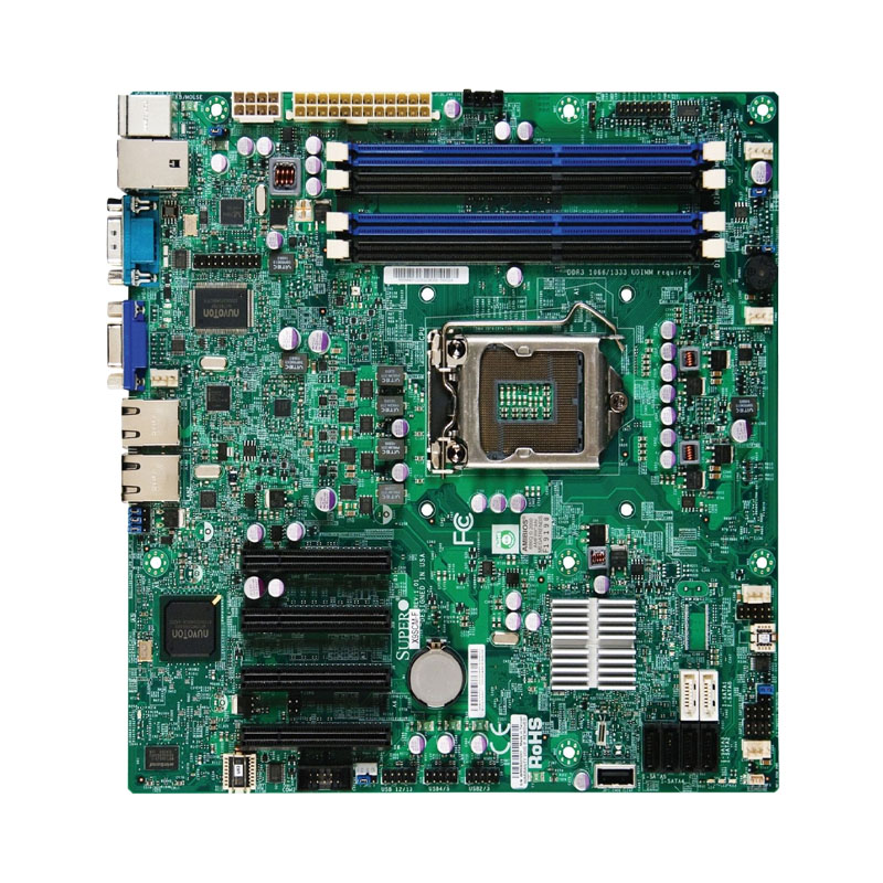Supermicro - uATX Server Motherboard Only - X9SCM-F