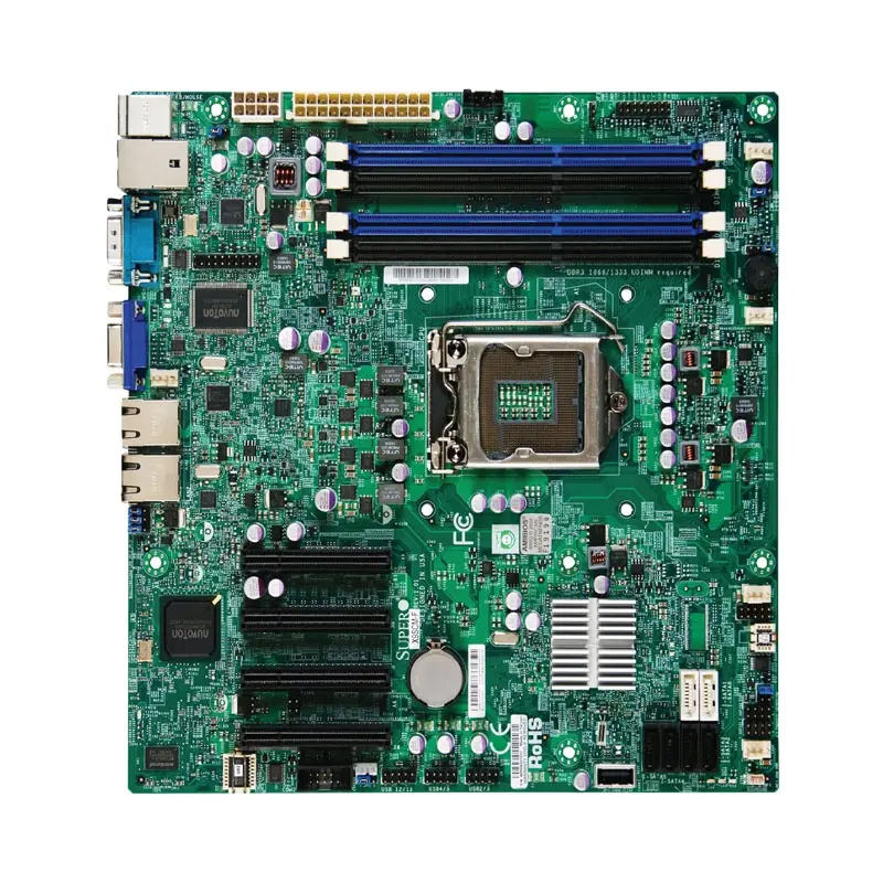 X9SCM-F.jpg Supermicro - uATX Server Motherboard Only - X9SCM-F - Image 1