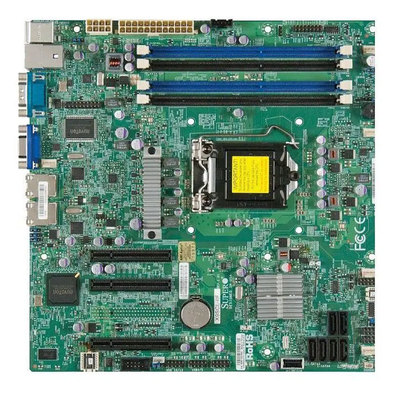 X9SCM-iiF.jpg Supermicro - uATX Server Motherboard Only - X9SCM-iiF - Image 1