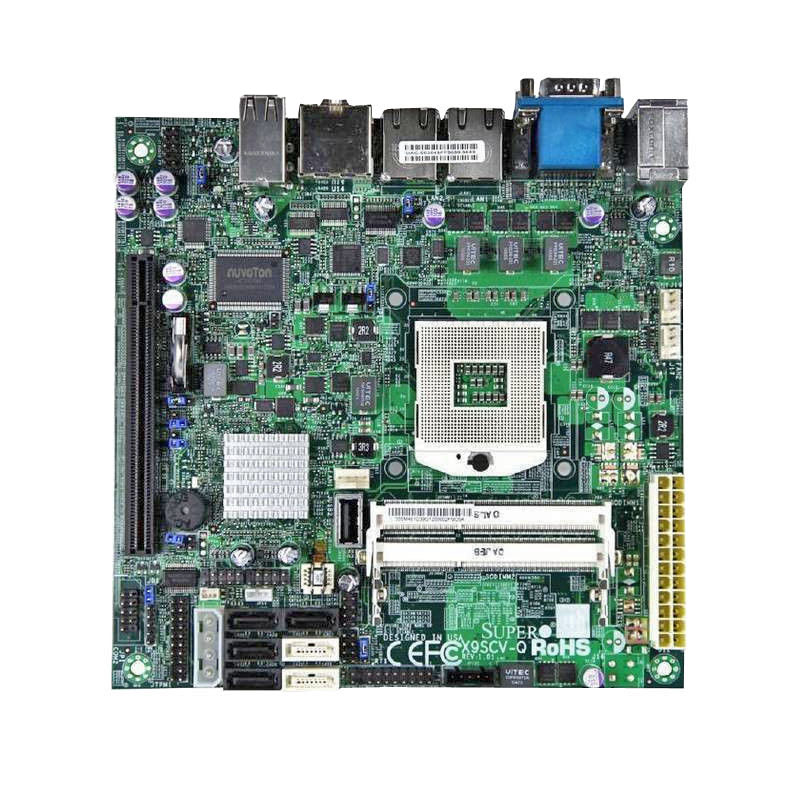 Supermicro - Mini-ITX Server Motherboard Only - X9SCV-Q
