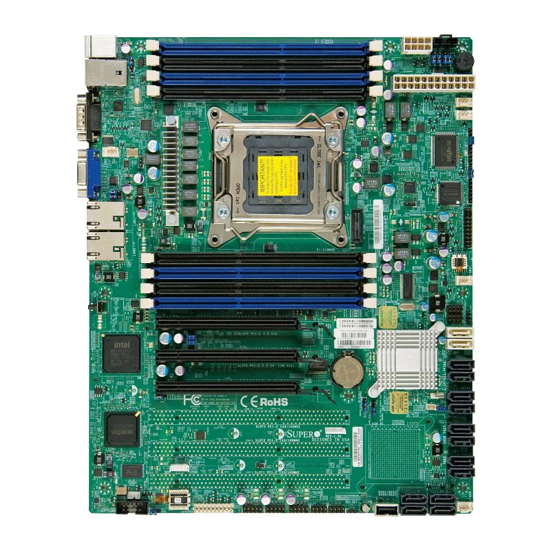 Supermicro - ATX Server Motherboard Only - X9SRi