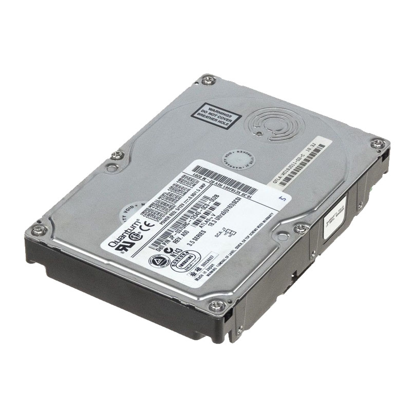 Quantum - 18GB 10000RPM 3.5Inch 80-Pins U3 SCSI Hard Drive - XC18J461