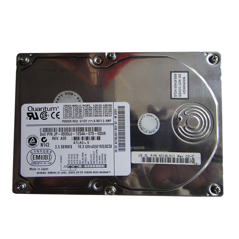 Quantum - 18GB 7200RPM 68-Pins 3.5Inch SCSI Hard Drive - XC18L011