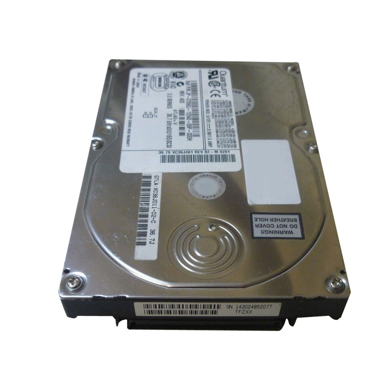 XC36J011-02-C.jpg Quantum - 36GB 80-Pins U3 SCSI Hard Drive - XC36J011-02-C - Image 1