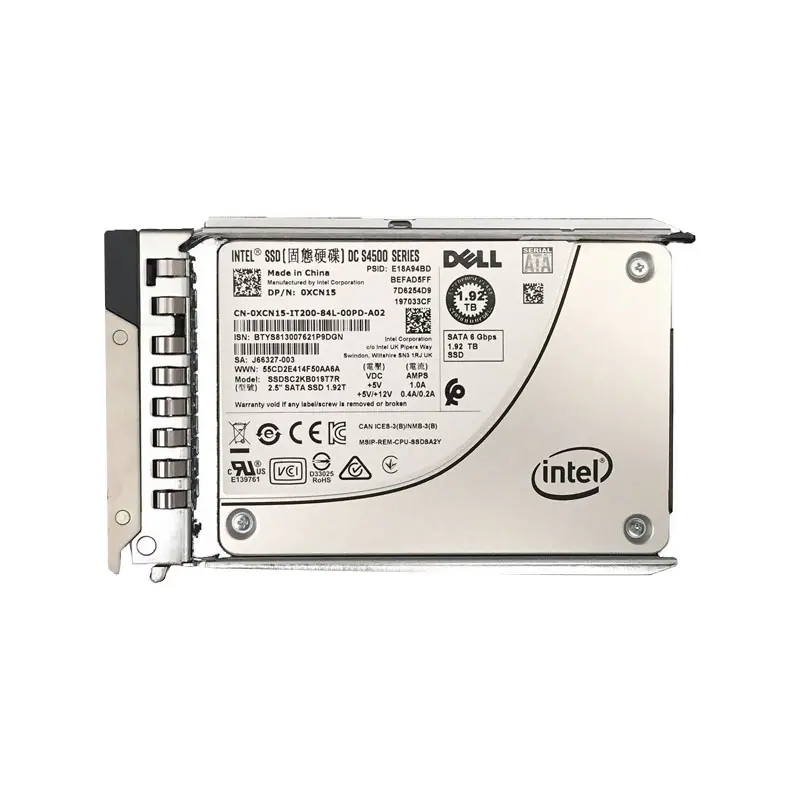 XCN15.jpg Dell - 1.92TB SATA 2.5" SSD - XCN15 - Image 1