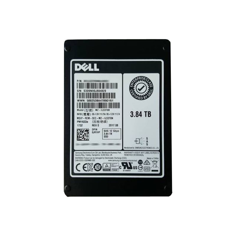 Dell - 3.84TB SAS 12Gbps 2.5" Hard Drive - XCRDV