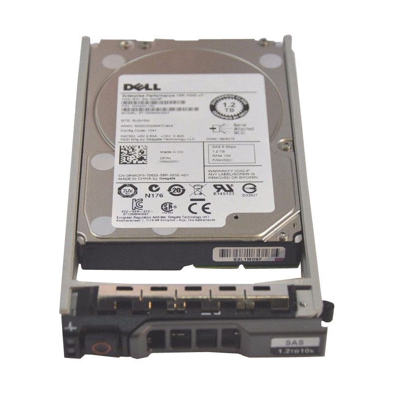 Dell - 1.2TB 10K SAS 6.0Gbps 2.5" 64MB Cache Hard Drive - XD72P