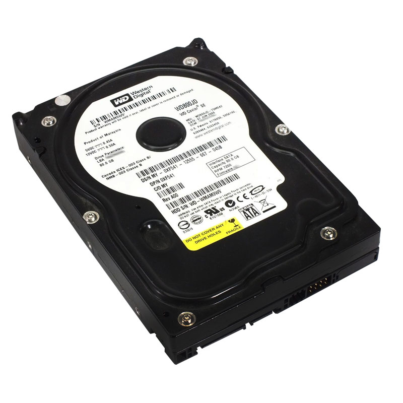 Dell - 80GB 7.2K SATA 3.5" 8MB Cache Hard Drive - XF541